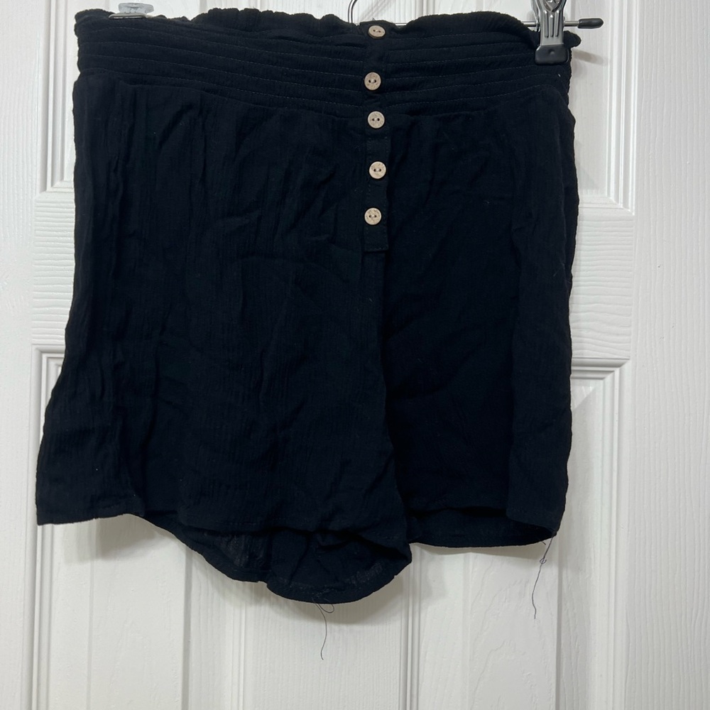 SO Black High Waist Women's Shorts